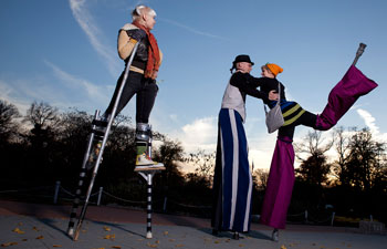 Circus Stilt Walkers