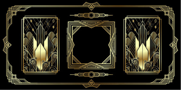 Art Deco backdrop vector | price 1 credit usd $1.