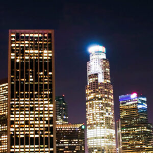 Los Angeles Skyline Backdrop