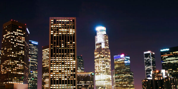 Los Angeles Skyline Backdrop