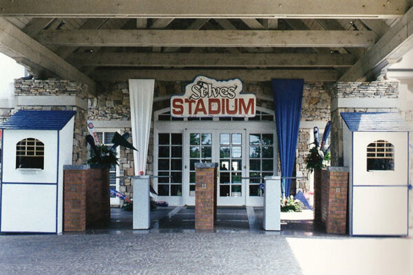 The Custom Stadium Entrance.