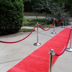 Broadway Red Carpet and Stanchions