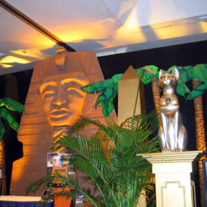 Egyptian theme party decoration