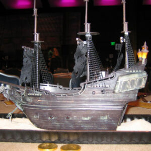 A Ship Table Centerpieces on a table.