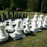 Giant Chess Lawn Game