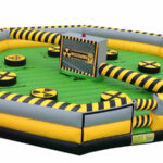 Meltdown Wipe Out Inflatable Game for team building