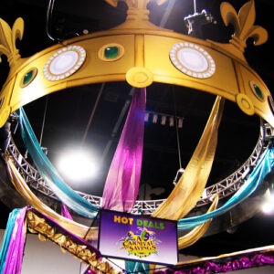 Mardi Gras Giant Truss Crown