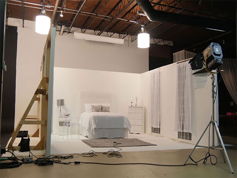 A photo studio with event decor and rentals.