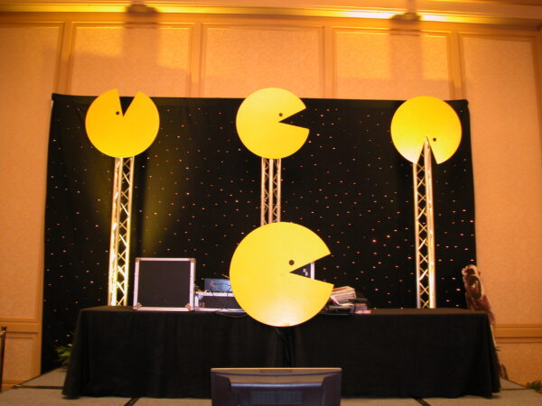Pac Man Backdrop