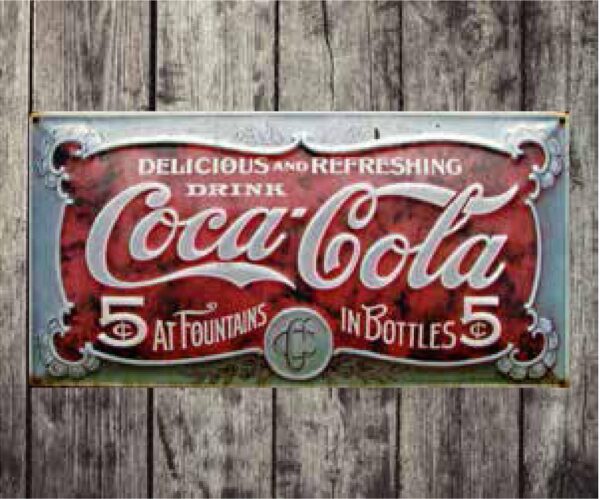 Vintage Coca-Cola Backdrop