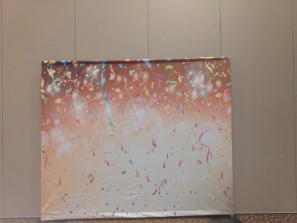 Confetti Backdrop