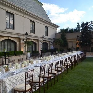 Rectangle banquet tables